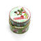 Caixas redondas da lata do presente do Natal, caixa da lata do metal para doces/chocolate/cookies fornecedor